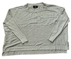 VICI Soft Cashmere Blend Oversized Heather Gray Sweater Small